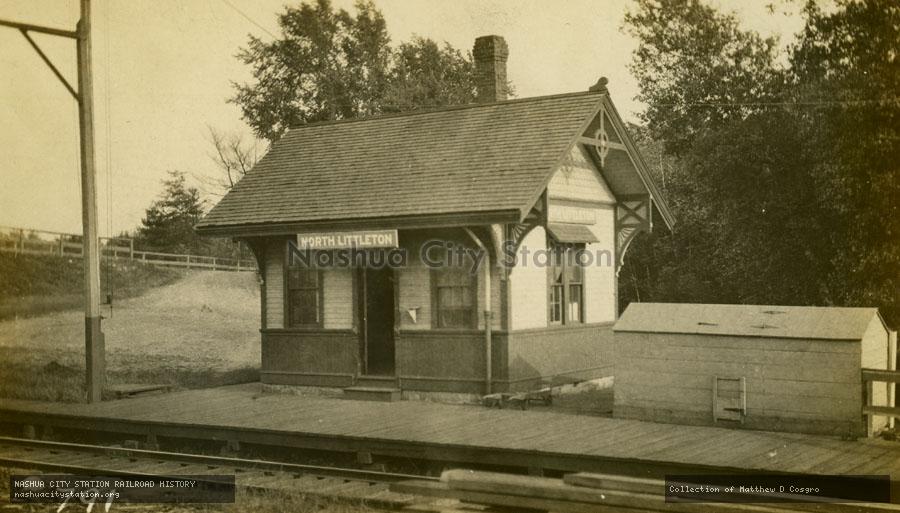 Postcard: North Littleton, Massachusetts Station